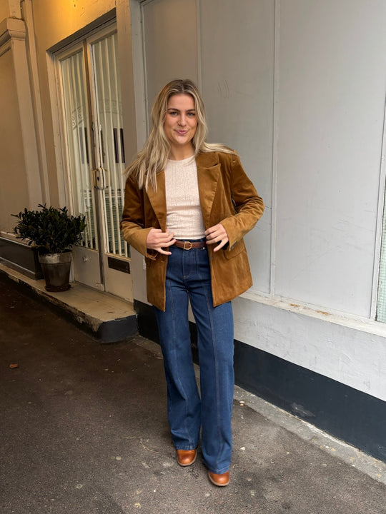 Sofie Schnoor Pennys blazer Mustard