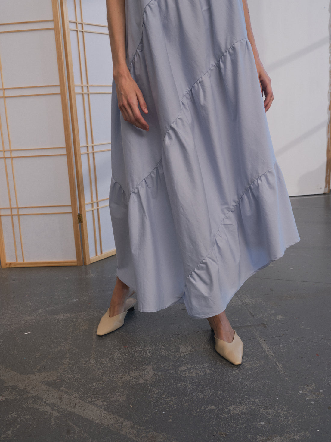 Pieszak Jeans PD-Dahlia Long Dress Kentucky Blue