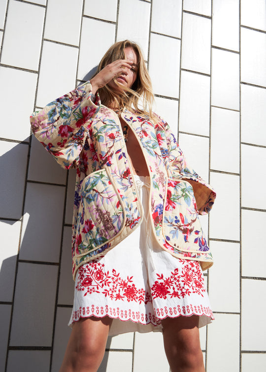 Lollys Laundry LuluLL Jacket 3/4 74 Flower print