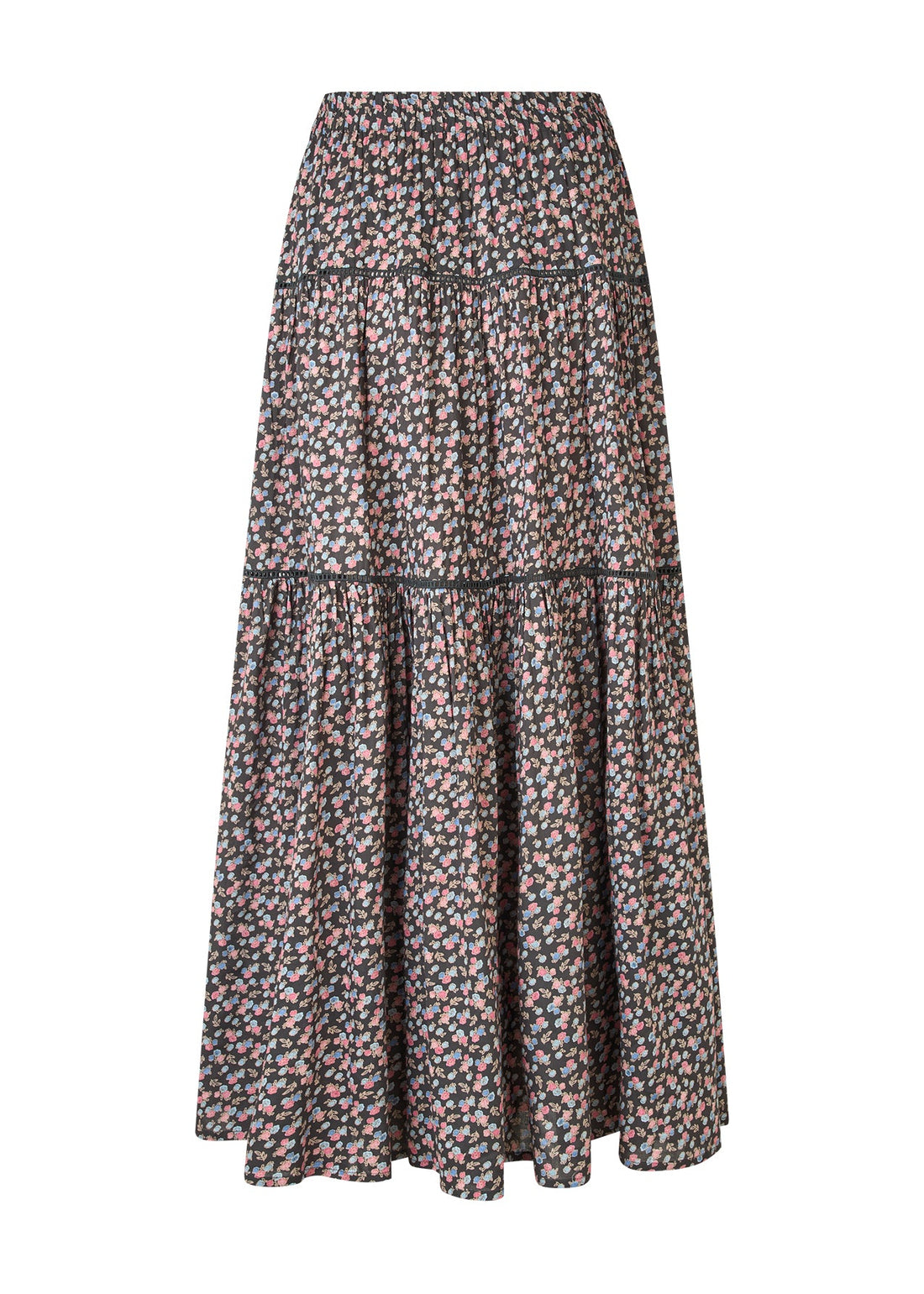 Lollys Laundry SunsetLL Maxi Skirt Washed Black