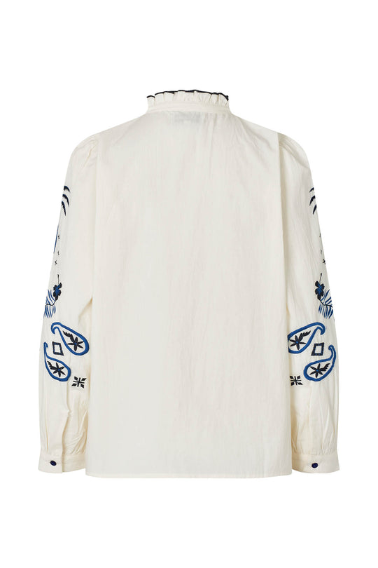 Lollys Laundry KianLL Shirt LS 1 White