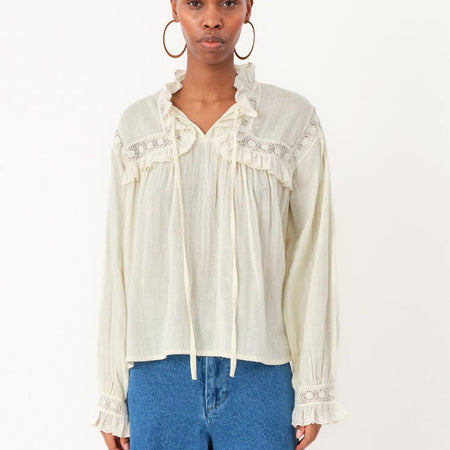 Lollys Laundry GemmaLL Shirt LS creme