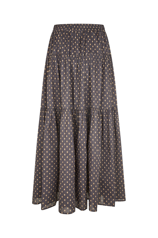 Lollys Laundry SunsetLL Maxi Skirt Dark Blue