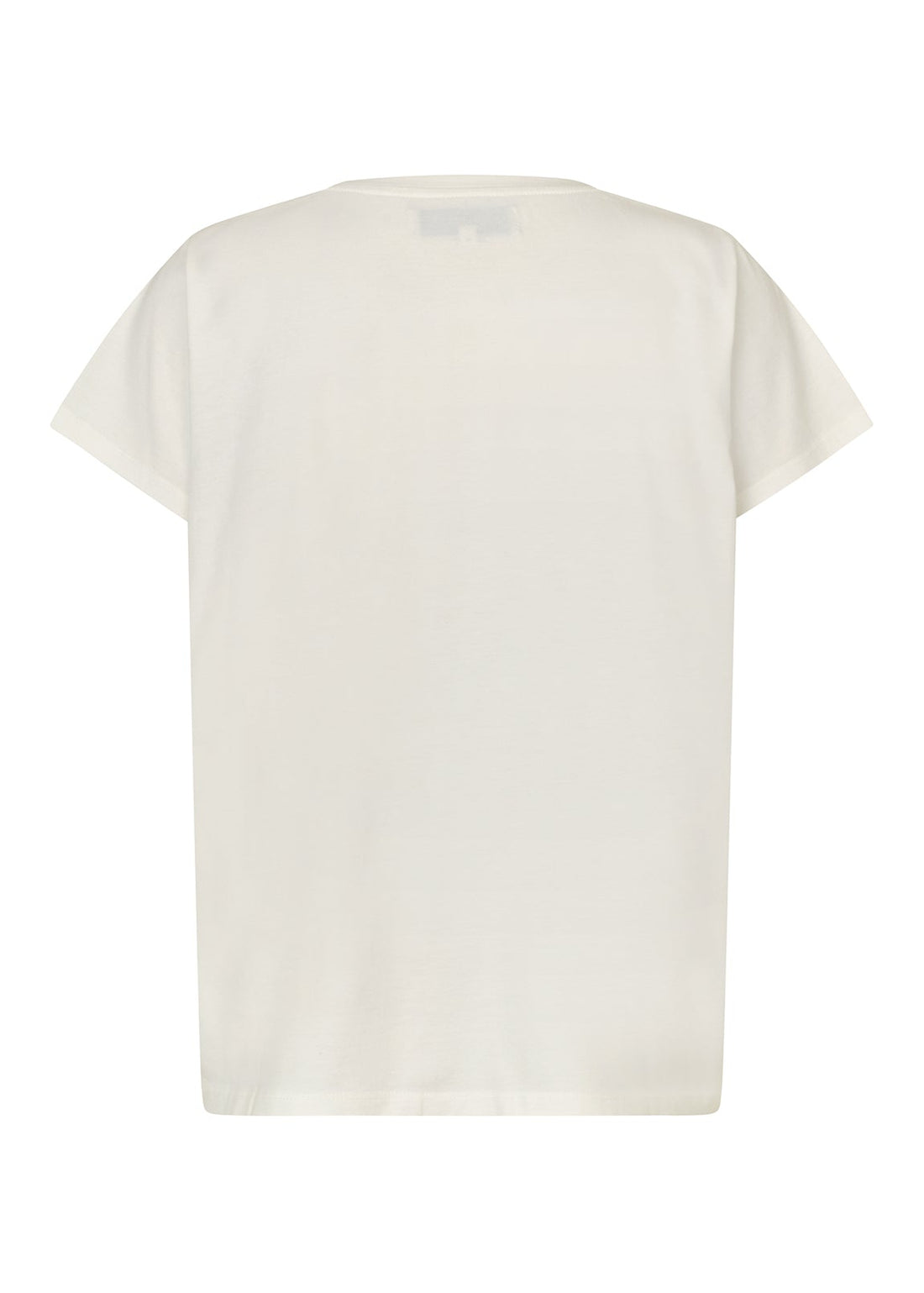 Lollys Laundry RomaLL Peacock Tee SS 01 White