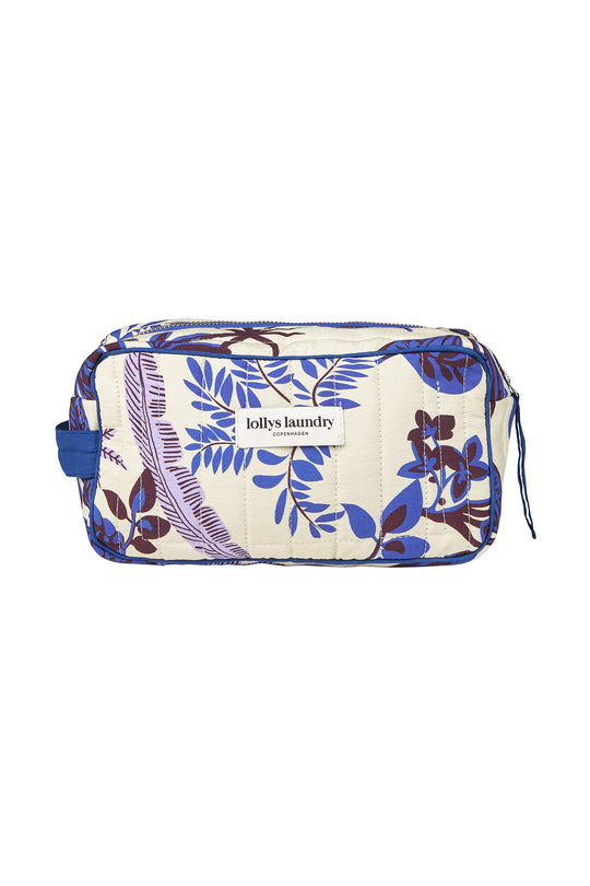 Lollys Laundry CaveLL Make-Up Bag blue flower print