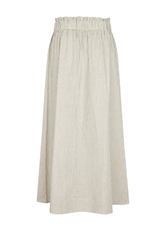 Lollys Laundry IslaLL Maxi Skirt 80 stripe sand