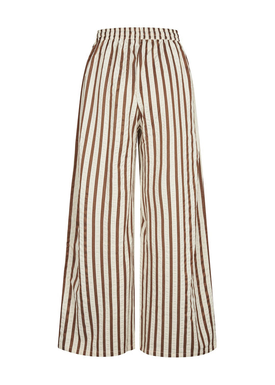 Lollys Laundry RitaLL Pants 87 Dark Mokka stripe