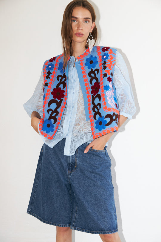Lollys Laundry BonoLL Shirt Light blue