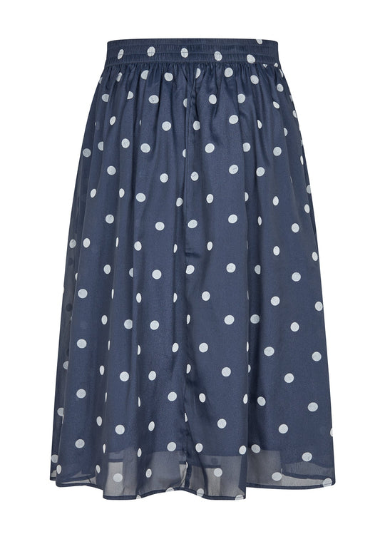 Lollys Laundry EllaLL Midi Skirt 23 Dark Blue