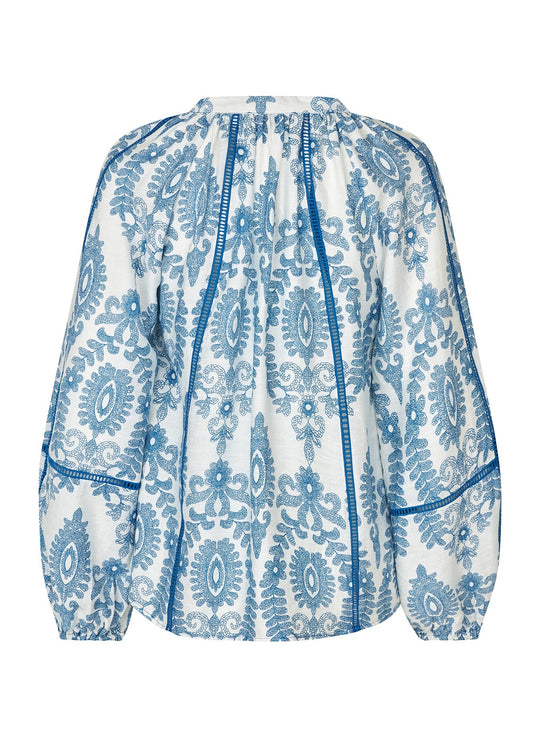Lollys Laundry VeroLL Shirt LS blue
