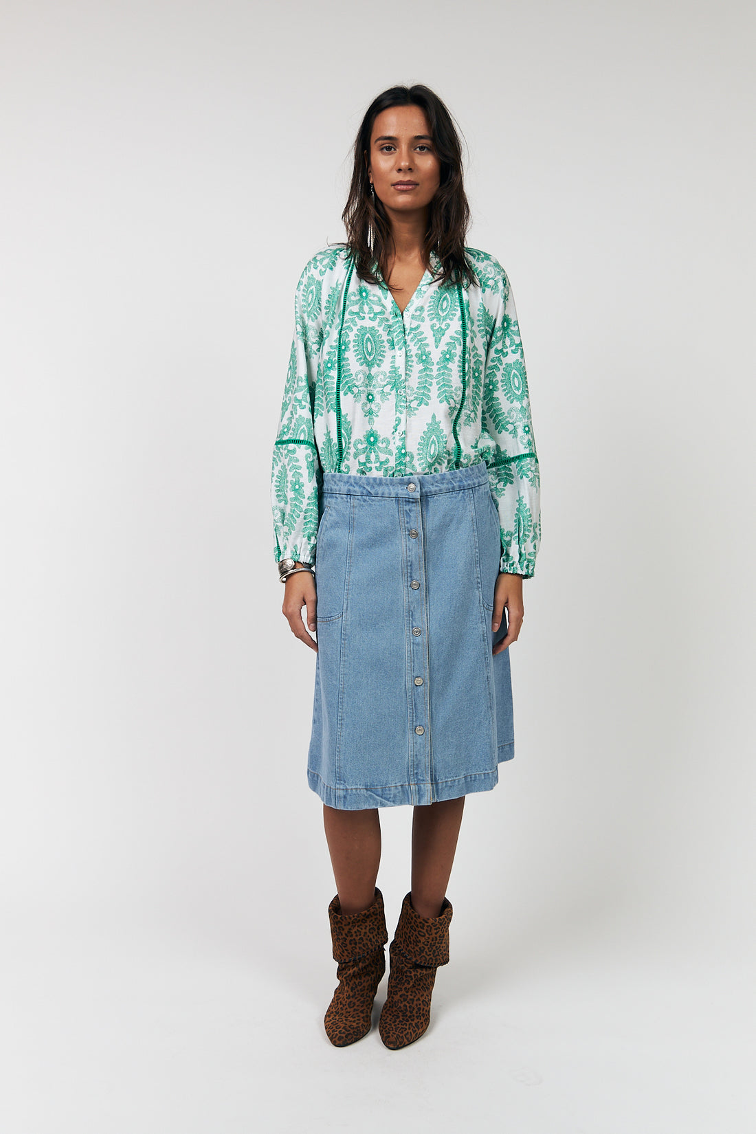Lollys Laundry VeroLL Shirt LS green