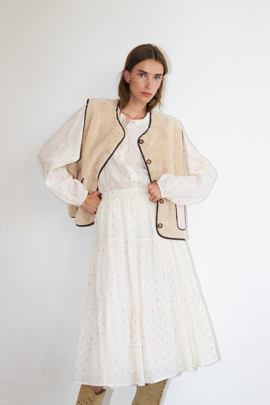 Lollys Laundry HaileyLL Shirt 02 Creme multi