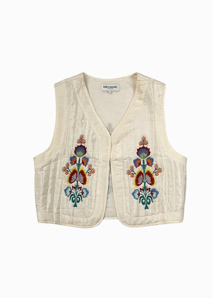 Lollys Laundry MistLL Vest SL Creme