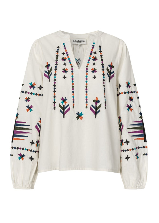 Lollys Laundry BonnieLL Shirt LS White