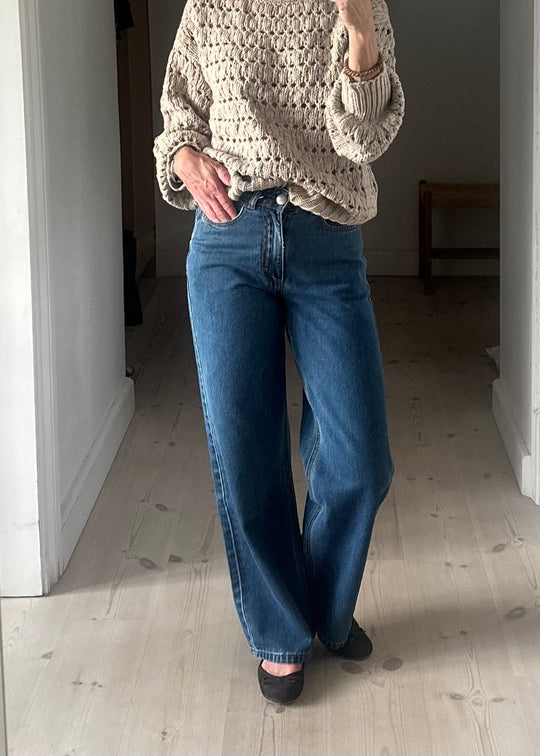 Noella N-Katy MW Jeans Blue Wash