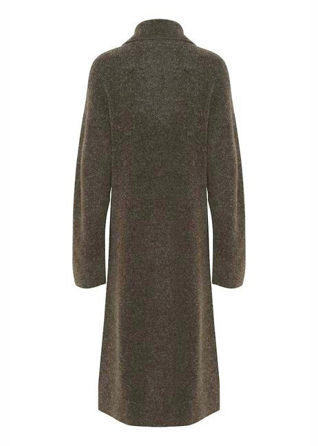 Karen by Simonsen KBThelma Knit Dress Chocolate Chip Melange - Brown