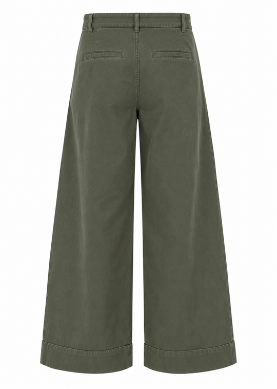 La Rouge Line Pants Hunter Green