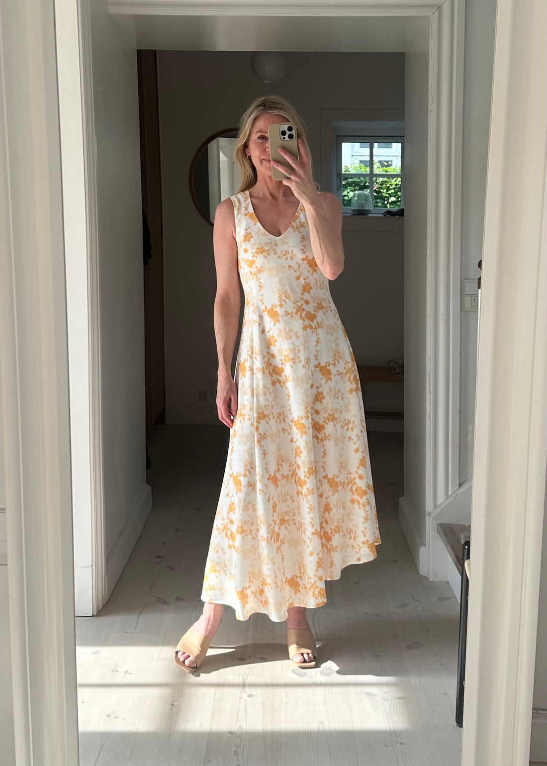 2NDDAY Albarras Fine Texture Dress Saffron Flower