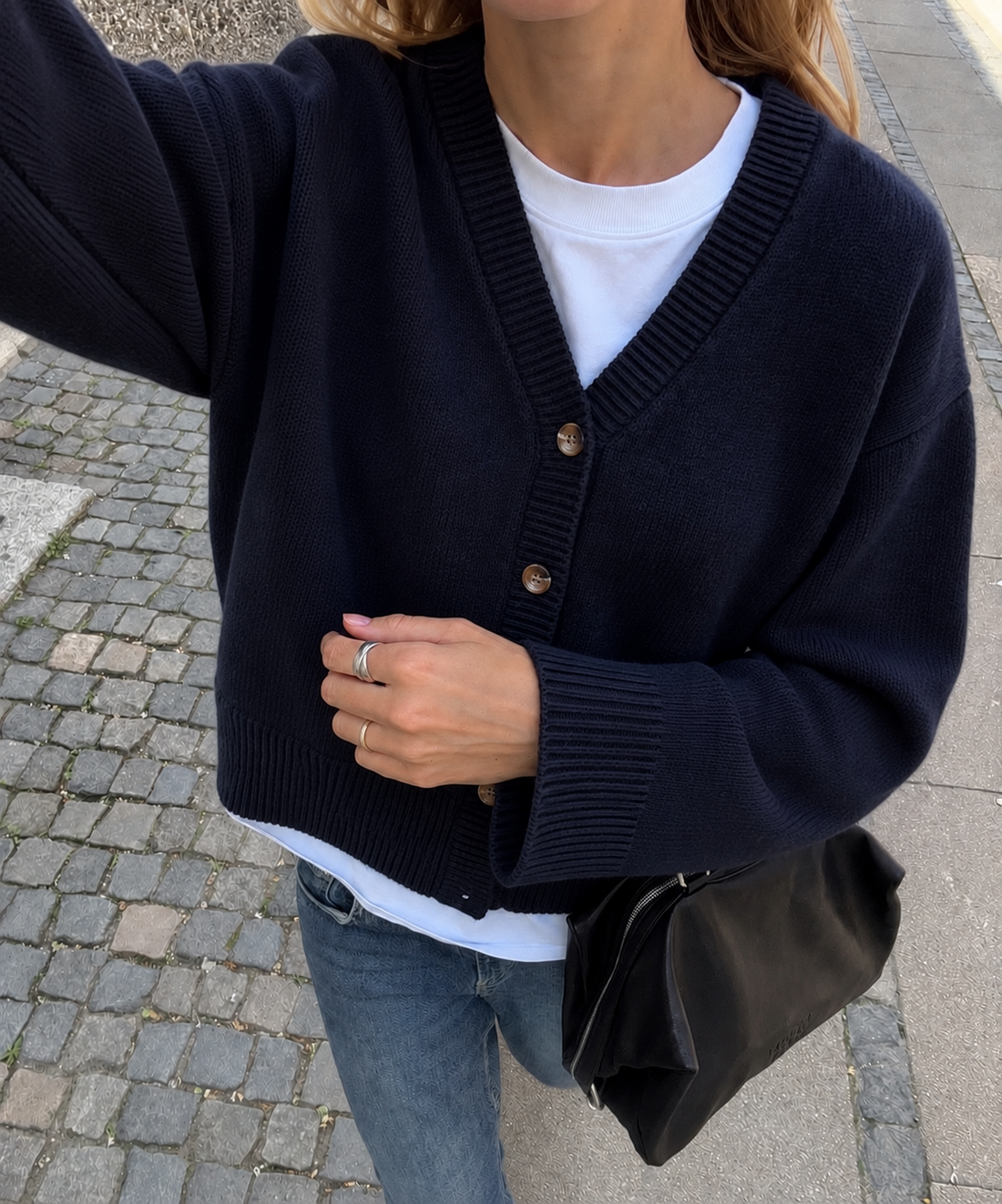 Sofie Schnoor Levasw cardigan Navy blue