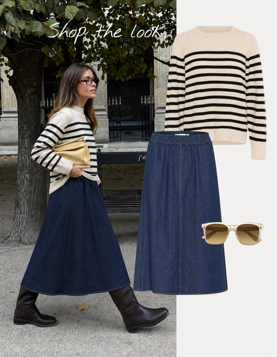 InWear RubinaIW Skirt Blue Denim