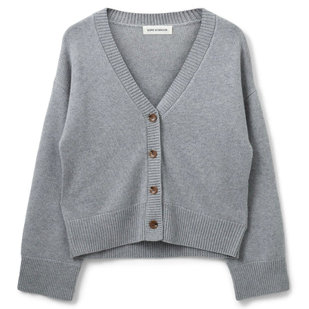 Pre-order uge 35. Sofie Schnoor LevaSW Cardigan Grey Melange
