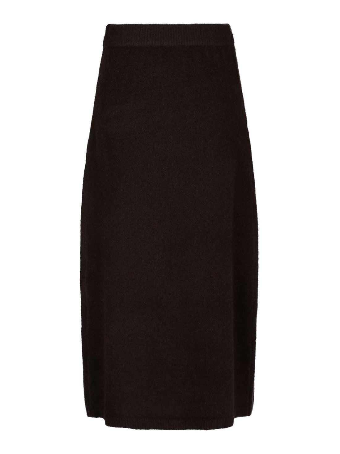 Neo Noir Hynne Knit Skirt Dark Brown
