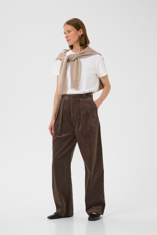 Inwear ToriIW Wide Pant Sandy Grey