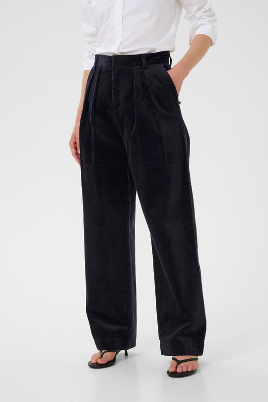 Inwear ToriIW Wide Pant Marine Blue