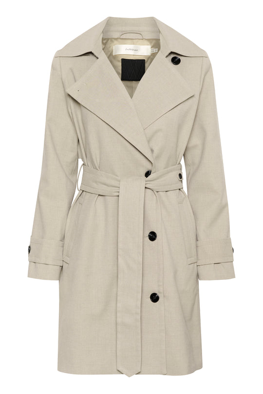 Inwear UlrykaIW Wool Trenchcoat Haze Melange