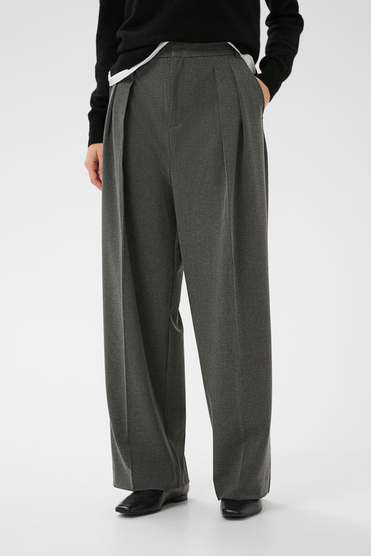InWear NataliaIW Pants Antrecite Grey Melange