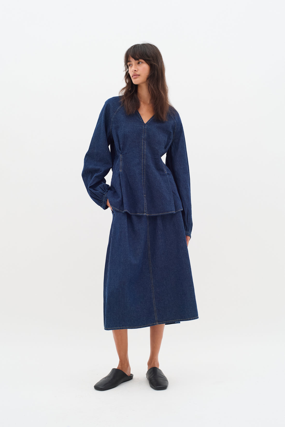 InWear RubinaIW Skirt Blue Denim