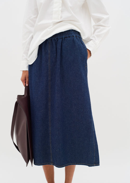 InWear RubinaIW Skirt Blue Denim