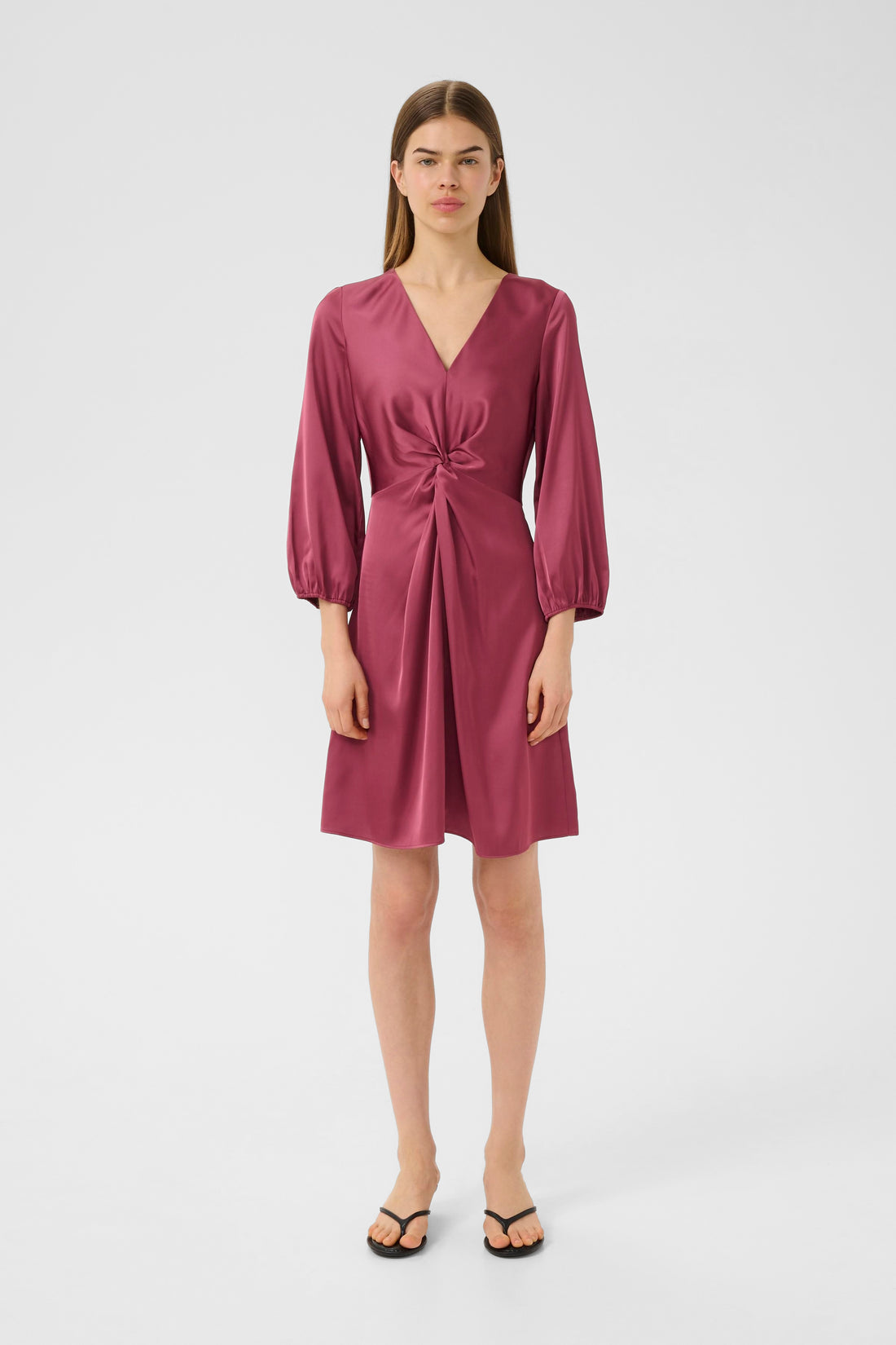 Inwear DaforaIW Knotted  Dress Apple Butter