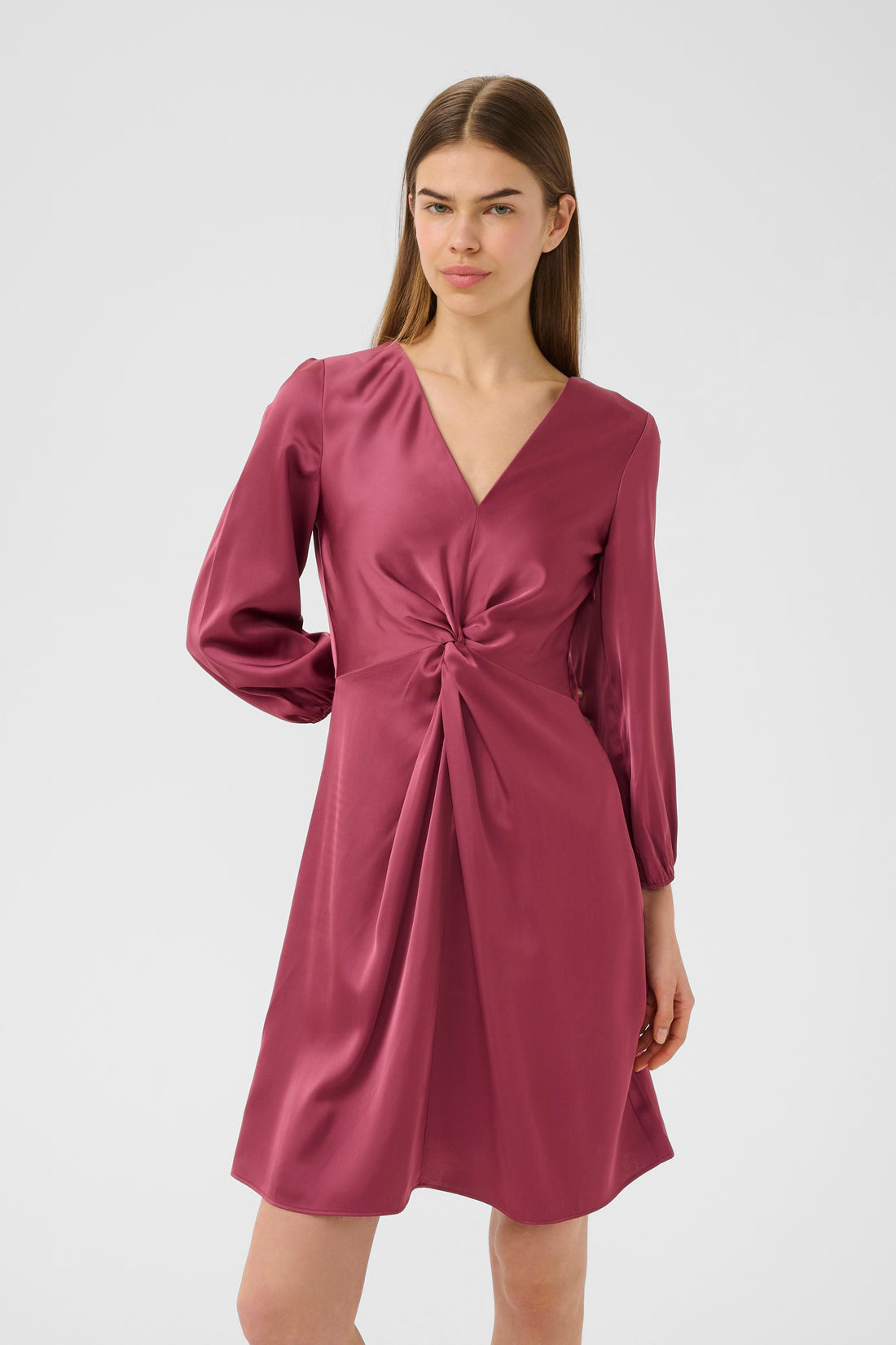 Inwear DaforaIW Knotted  Dress Apple Butter