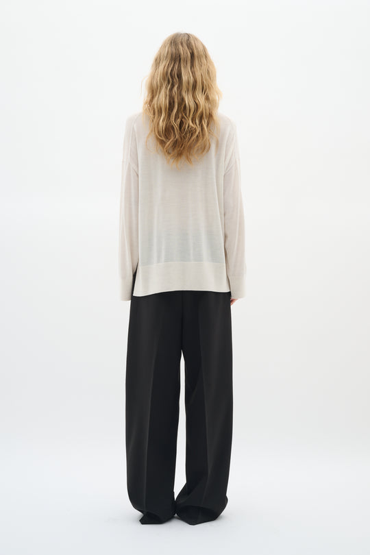 Inwear GitoIW Turtleneck Whisper White Melange
