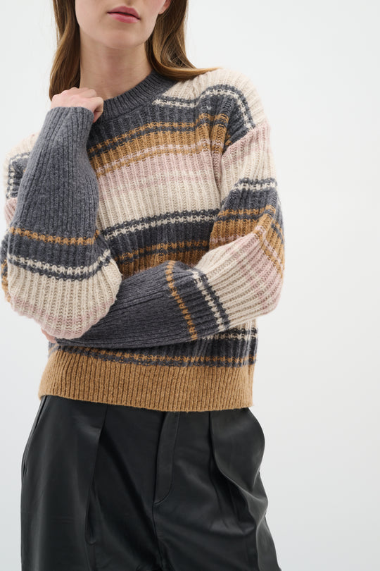 In Wear GarpiIW Pullover Multi Stripes