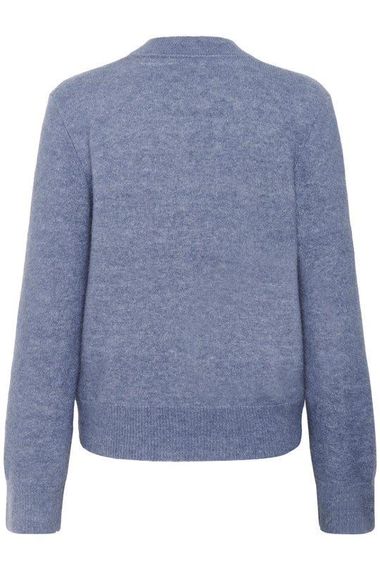 Inwear GuniIW v-neck pullover wild wind blue