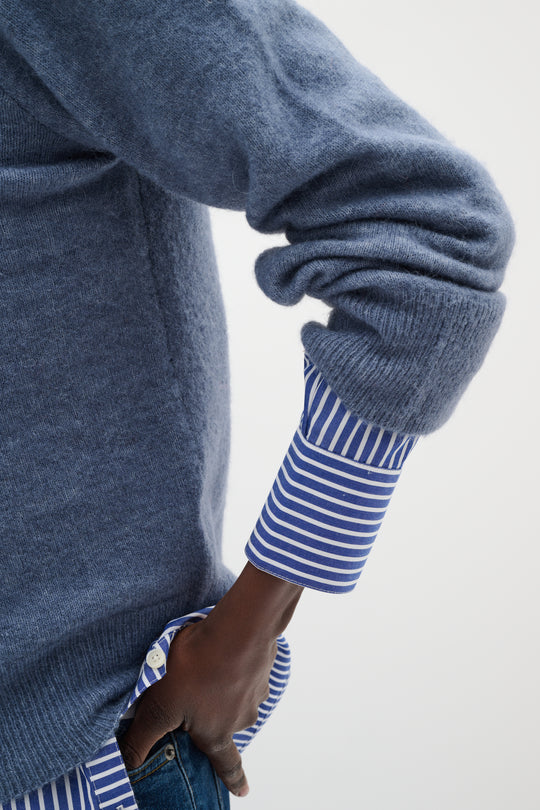 Inwear GuniIW v-neck pullover wild wind blue