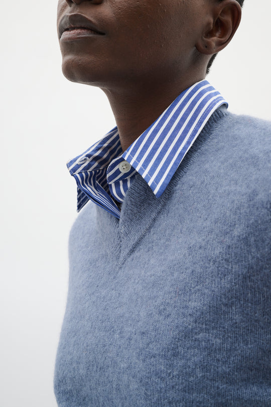 Inwear GuniIW v-neck pullover wild wind blue