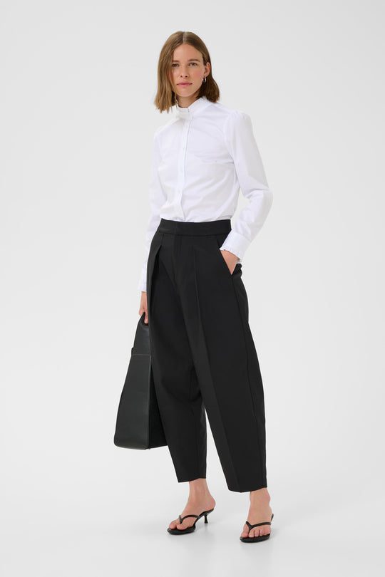 InWear Cally Frill shirt white