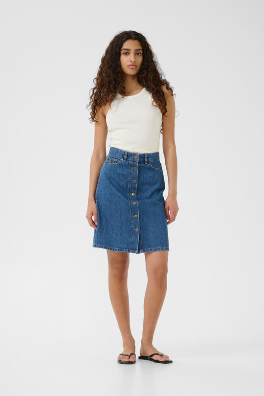 InWear KeiaIWKeza Skirt medium denim blue