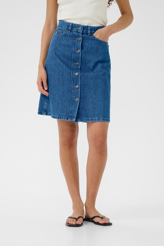 InWear KeiaIW Keza Skirt Washed Denim