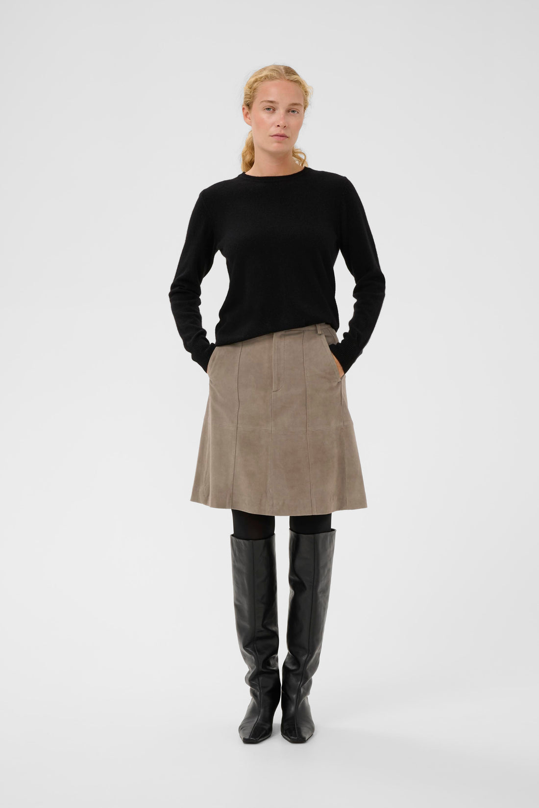 InWear carnikaiw skirt Sandy Grey