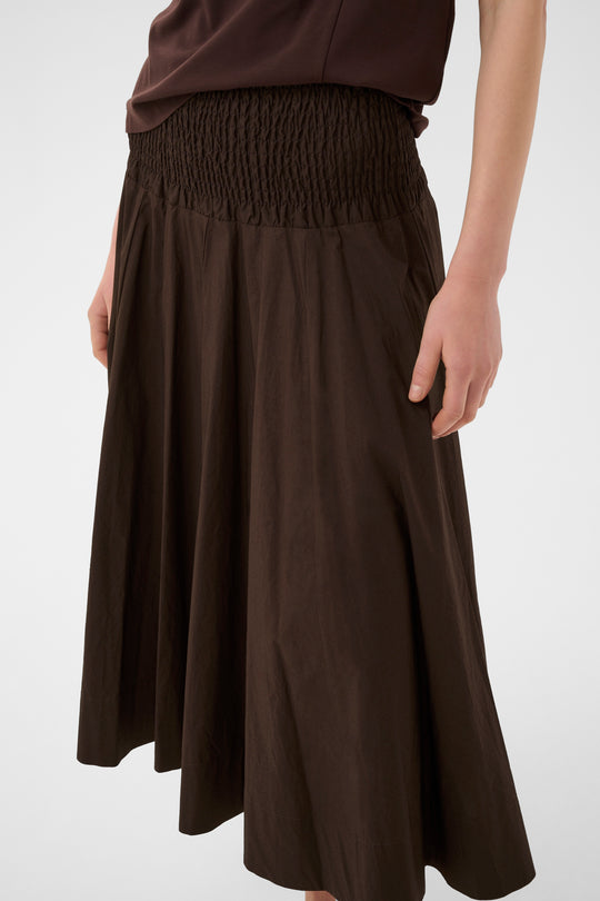 InWear Raven skirt Coffee Bean Brown
