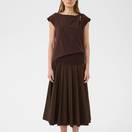 InWear Raven skirt Coffee Bean Brown