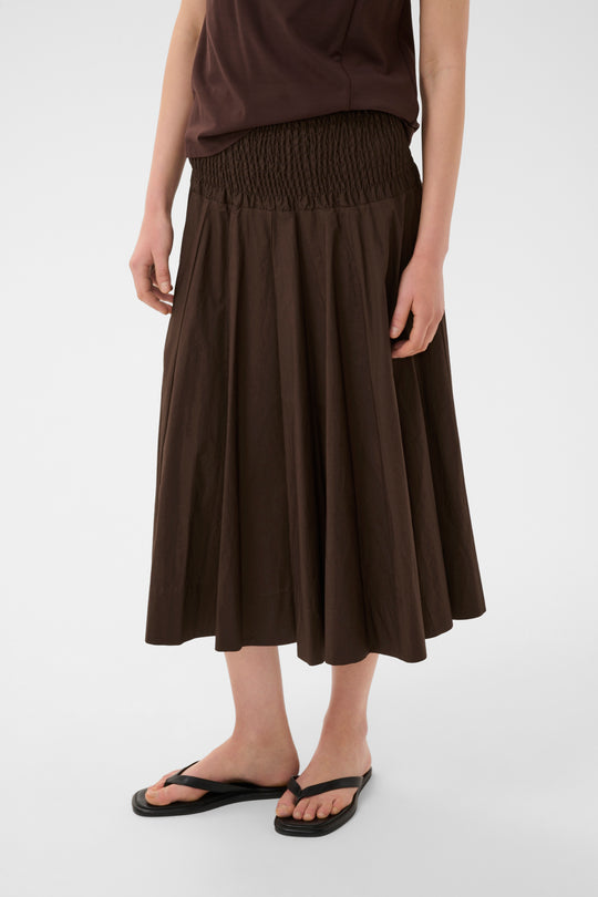 InWear Raven skirt Coffee Bean Brown
