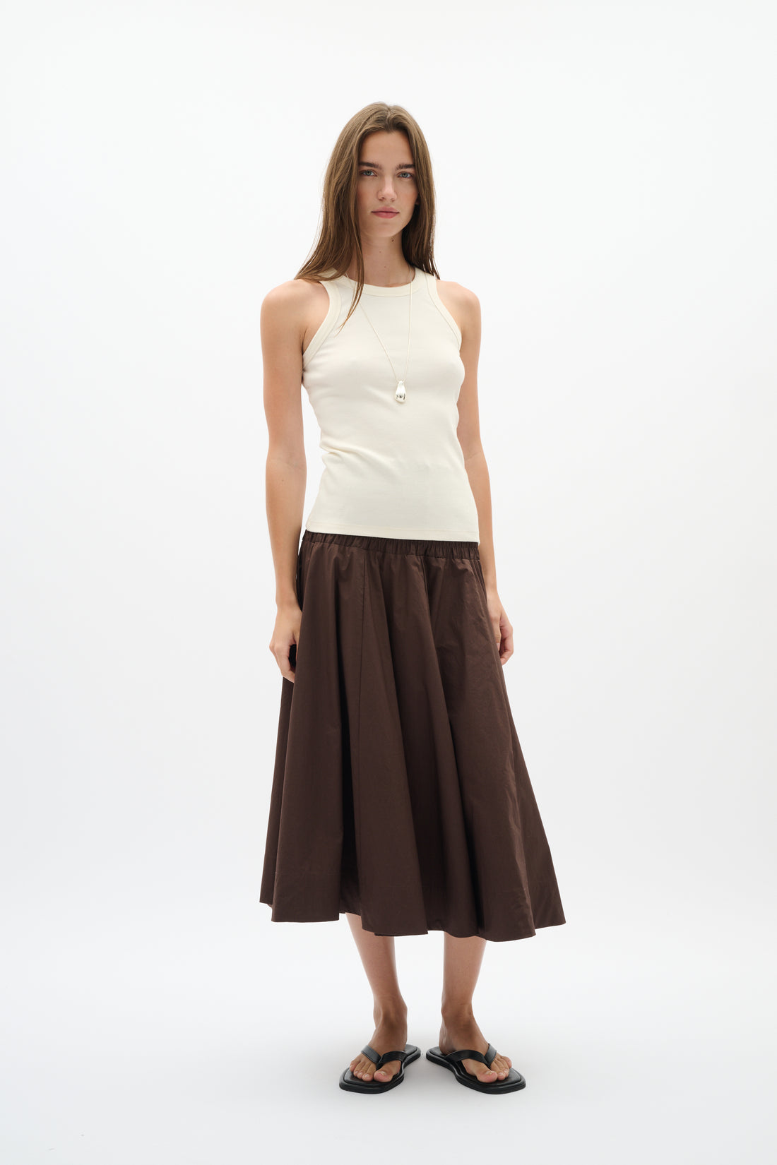 InWear Raven skirt Coffee Bean Brown