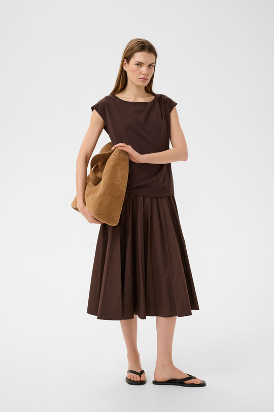 InWear Pennie top Coffee Bean Brown
