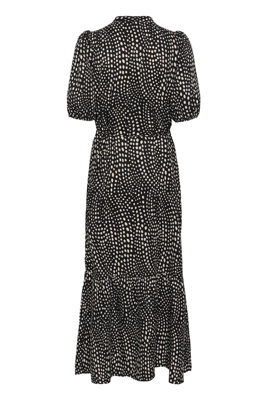 InWear Liberty Dress black faded dot
