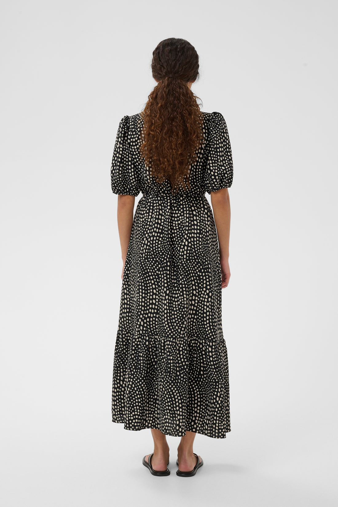 InWear Liberty Dress black faded dot